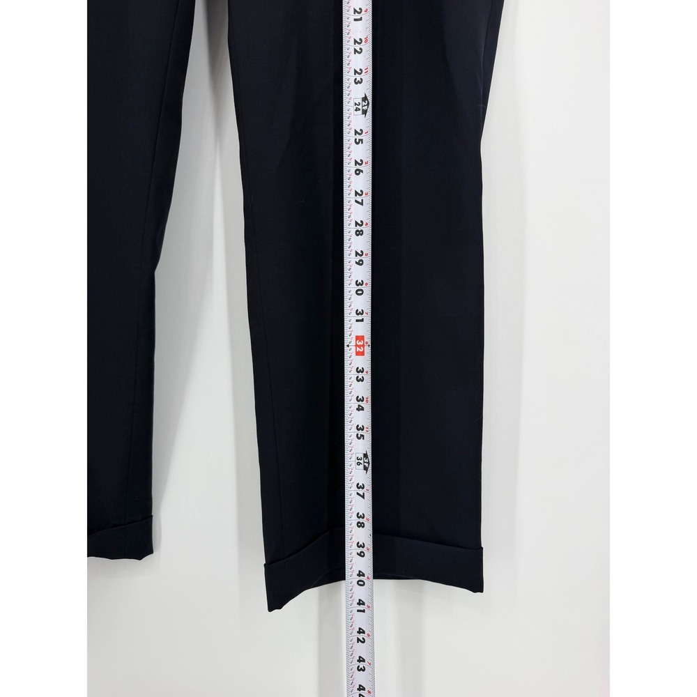 NEW Lauren Ralph Lauren Navy Blue 100% Wool Pleated Ultraflex Dress Pants 42x30 - Picture 11 of 12